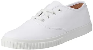 Timberland Newport Bay Bumper Toe Ox damskie sneakersy Low Top, Białe płótno., 41.5 EU - Buty trekkingowe damskie - miniaturka - grafika 1