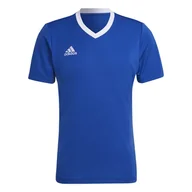 Koszulki sportowe męskie - Męska Koszulka z krótkim rękawem ADIDAS ENT22 JSY HG6283 – Niebieski - miniaturka - grafika 1