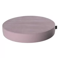 Pufy i podnóżki - Puf Velvet Dot, zgaszony róż, 60x10cm, Posh Velvet - miniaturka - grafika 1