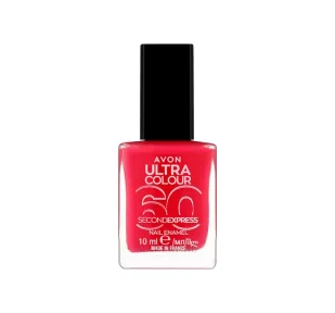 Avon Ultra Colour 60 Second Express szybkoschnący lakier do paznokci Pink Squad 10 ml - Lakiery do paznokci - miniaturka - grafika 1