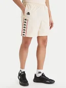 Spodenki męskie - Kappa Szorty sportowe 322B8GW Beżowy Comfort Fit - miniaturka - grafika 1