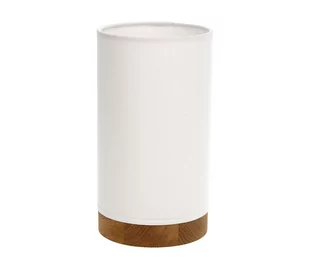 Spot-Light DO70881174 - Lampa stołowa FIRE 1xE27/25W/230V sosna/biały - Lampy stojące - miniaturka - grafika 1