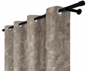 Zasłony - Polska Zasłona Gruba Piękny Wzór Przelotki 140x230 - miniaturka - grafika 1