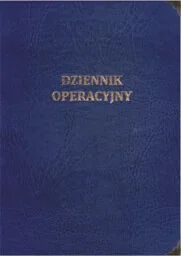 Dziennik operacyjny [Pu/A-180] - Druki akcydensowe - miniaturka - grafika 1