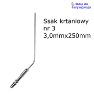 Akcesoria medyczne - Ssak krtaniowy nr 3 08-153 METECH - miniaturka - grafika 1