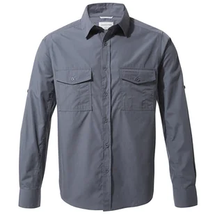 Koszula męska Craghoppers Kiwi Long Sleeved Shirt Rozmiar: L / Kolor: niebieski - Koszulki sportowe męskie - miniaturka - grafika 1
