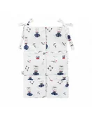 Organizery na łóżeczko - Bonjour Organizer do łóżeczka 65/40 Marynarz - miniaturka - grafika 1