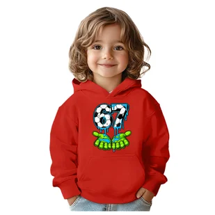BLUZA DZIECIĘCA Z KAPTUREM 67 SIX SEVEN PIŁKA VIRAL 122-128 PREZENT - Bluzy dla dziewczynek BLUZA DZIECIĘCA Z KAPTUREM 67 SIX SEVEN PIŁKA VIRAL 122-128 PREZENT - Bluzy dla dziewczynek - miniaturka - grafika 1