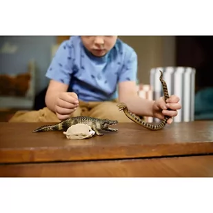Schleich Wild Life Niebiezpieczeństwo na bagnach 42625 - Figurki dla dzieci - miniaturka - grafika 4