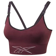 Biustonosze - Reebok Damski biustonosz sportowy S dla kobiet w ciąży - miniaturka - grafika 1