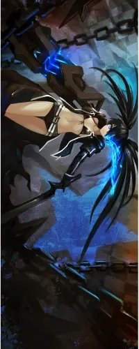 Plakat Black Rock Shooter brs_058 A3 (custom)