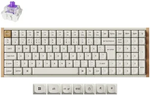 Keychron K4 HE SE Purple Magnetic K4H-Q1-BO - Klawiatury - miniaturka - grafika 1