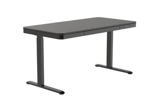 Biurko ACTIVEJET z elektryczną regulacją wysokości 140x70 ET119W-C czarny - Biurka - miniaturka - grafika 1
