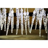 Oświetlenie świąteczne - Lampki sople 30 LED zimny biały Bulinex - miniaturka - grafika 1