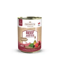 Mokra karma dla psów - POKUSA Premium Selection karma mokra dla psa Wołowina z Krylem 400g - miniaturka - grafika 1