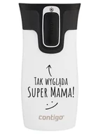 Kubki termiczne - Kubek termiczny Contigo West Loop Mini 300ml - Tak wygląda Super Mama - Salt - miniaturka - grafika 1