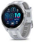 Smartwatch - Garmin Forerunner 965 47mm Tytanowa koperta Biały pasek - miniaturka - grafika 1