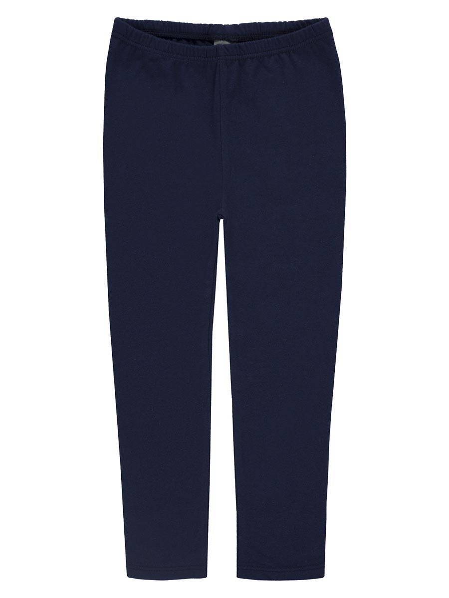 Dziewczęce legginsy gładkie granatowe Kanz r.92
