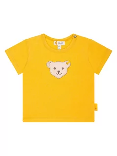 Kaftaniki dla niemowląt - Steiff Koszulka w kolorze żółtym - grafika 1