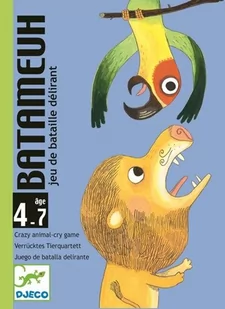 Djeco Gra karciana Batemeuh odgłosy - Gry karciane - miniaturka - grafika 1