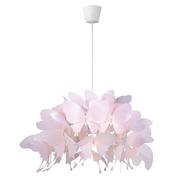 Lampy sufitowe - Light Prestige Farfalla 1 wisząca różowa - miniaturka - grafika 1