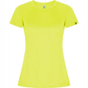 T-Shirt Koszulka Sportowa Damska ECO CONTROL DRY Roly IMOLA 0428 YELLOW L - Koszulki i topy damskie - miniaturka - grafika 1