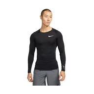 Pozostała odzież narciarska - Nike Pro Tight Top dł. rękaw 010 : Rozmiar - L - miniaturka - grafika 1