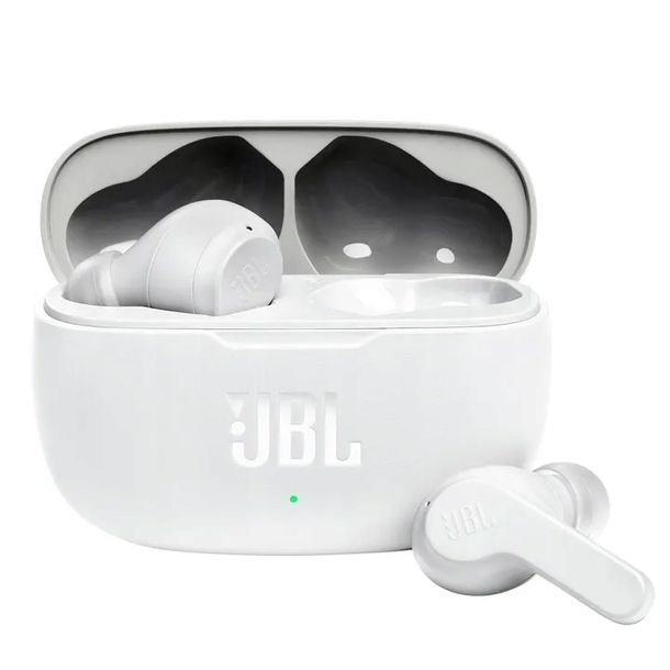 Wave 200 Tws Białe Słuchawki Bluetooth Bezprzewodowe Bt Mikrofon