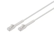 Kable miedziane - Digitus Kabel krosowy kątowy CAT 6A F-FTP, miedziany, 0,3 m, szary DK-1632-A-003B - miniaturka - grafika 1