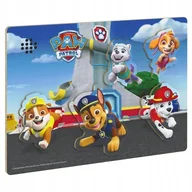 Puzzle - PSI PATROL PUZZLE DREWNIANE ELEKTRONICZNE PIESKI UKŁADANKA - miniaturka - grafika 1