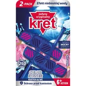 Środki do kuchni i łazienki - Kret Kostka toaletowa Water Lily Color Power 40g - miniaturka - grafika 1