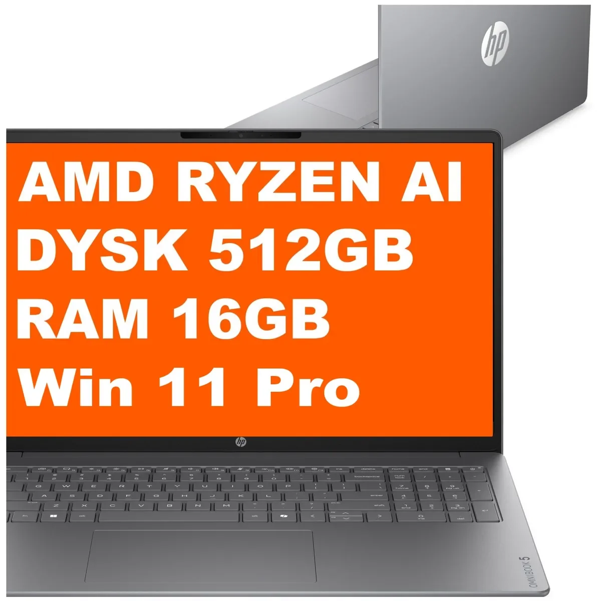 HP OmniBook 5 16-cg0059wm / CW5L8UA / AMD Ryzen AI / 16GB/512GB / AMD Radeon / 16