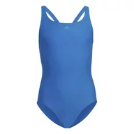 Bielizna sportowa damska - Strój kąpielowy adidas Athly V 3-Stripes HF5917 - niebieski - miniaturka - grafika 1
