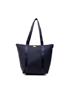 Torebki damskie - Lacoste Torebka M Shopping Bag NF3619YA Granatowy - grafika 1