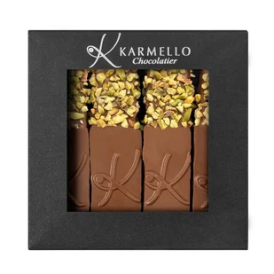 Karmello Dubajska Sztabka Pistacjowa 130g - Czekolada - miniaturka - grafika 1
