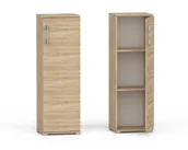 Regały - Regał Komoda Pola 1D 110 X 40 Cm Dąb Sonoma 3 Półki - miniaturka - grafika 1