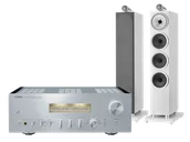 Zestawy stereo - Yamaha A-S2200 (srebrny) + 702 S3 (biały) - miniaturka - grafika 1