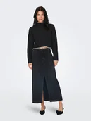 Swetry damskie - ONLY Sweter w kolorze czarnym - miniaturka - grafika 1