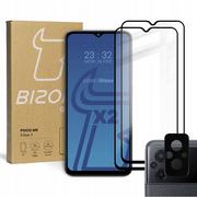 Szkła hartowane na telefon - 2x Szkło + szybka na aparat BIZON do Pocophone M5 - miniaturka - grafika 1