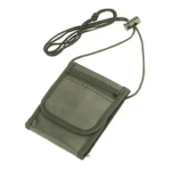 Portfele - Mil-Tec - Portfel / paszportówka Neck Wallet - Zielony OD - 15820001 - miniaturka - grafika 1