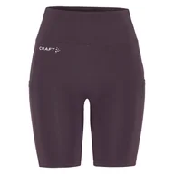 Spodenki damskie - Damskie Spodenki CRAFT ADV ESSENCE SHORT TIGHTS 2 W 1913207-499000 – Fioletowy - miniaturka - grafika 1