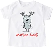 Koszulki dla dziewczynek - Koszulka świąteczna dla dziecka santa97 - miniaturka - grafika 1