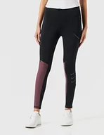 Legginsy - NIKE Damskie legginsy Dri-fit Run Division Epic Luxe, czarne/ciemne wino/czarne, L, Czarny/ciemne wino/czarny, L - miniaturka - grafika 1