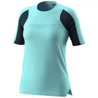 Koszulki sportowe damskie - Damska koszulka rowerowa Dynafit RIDE S/S TEE W Rozmiar: S / Kolor: niebieski - miniaturka - grafika 1