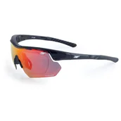 Okulary przeciwsłoneczne - Okulary przeciwsłoneczne 3F RX Kolor: czarny/pomarańczowy - miniaturka - grafika 1