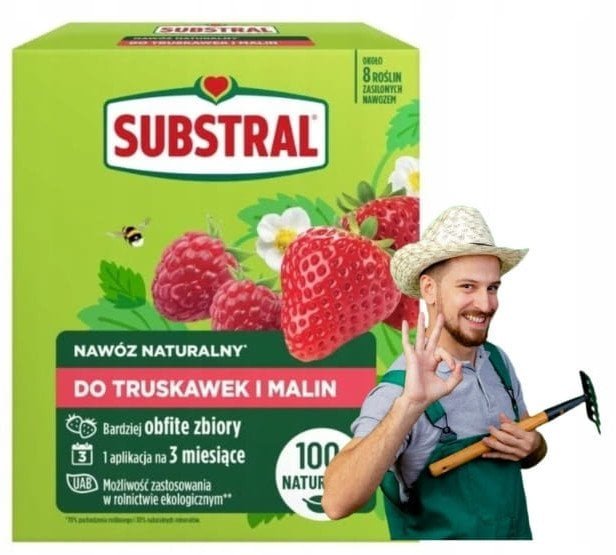 Nawóz naturalny do truskawek i malin 650g Naturalna ochrona i obfite plony