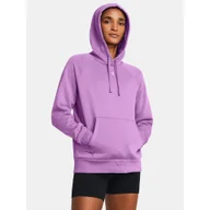 Bluzy damskie - Bluza fitness damska UNDER ARMOUR Rival Fleece z kapturem - miniaturka - grafika 1