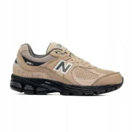Buty sportowe męskie - Buty New Balance, skórzane brązowe męskie M2002REG 37 - miniaturka - grafika 1
