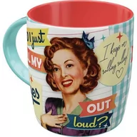 Kubki - Nostalgic-Art Merchandising GmbKubek ceramiczny Did I just, 330 ml - miniaturka - grafika 1
