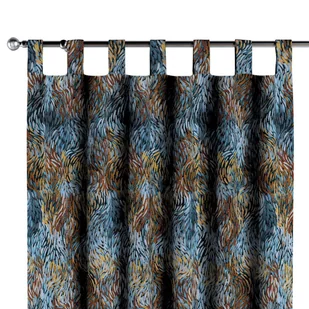 Zasłona na szelkach 1 szt., niebiesko-pomarańczowy, Intenso Premium - Zasłony Zasłona na szelkach 1 szt., niebiesko-pomarańczowy, Intenso Premium - Zasłony - miniaturka - grafika 1